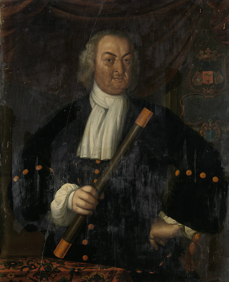 Portrait du gouverneur général Hendrik Swaardecroon - Hendrik van den Bosch