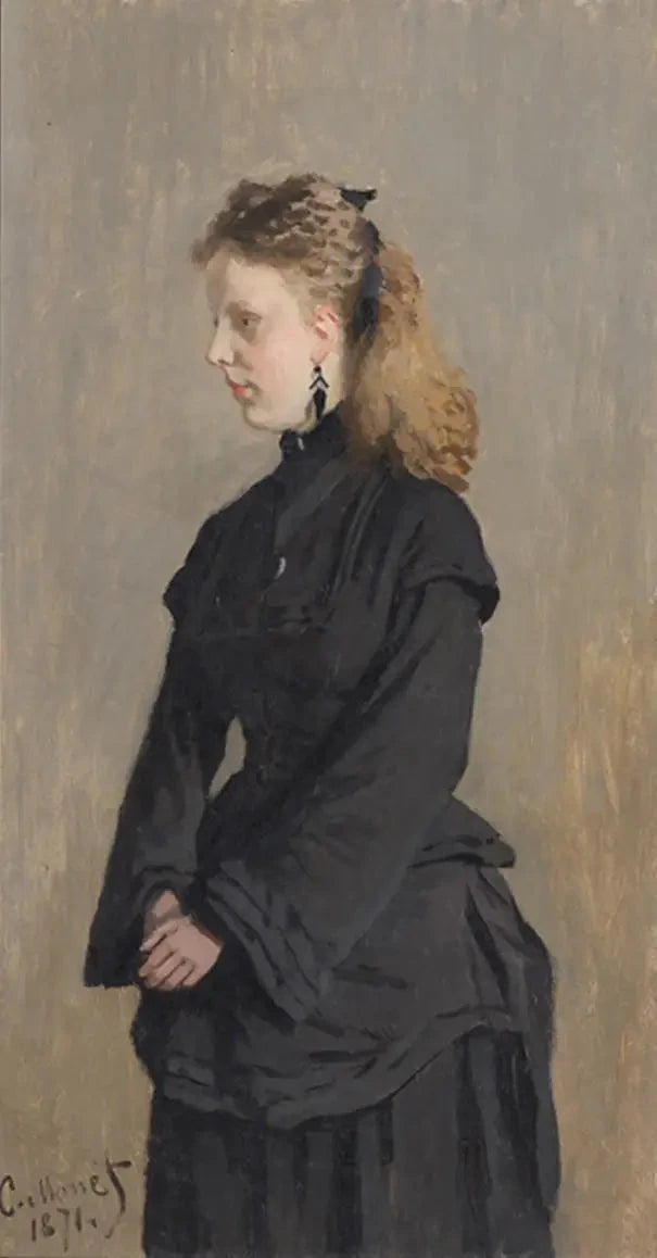 Guurtje van de Stadt W192의 초상화 - 클로드 모네