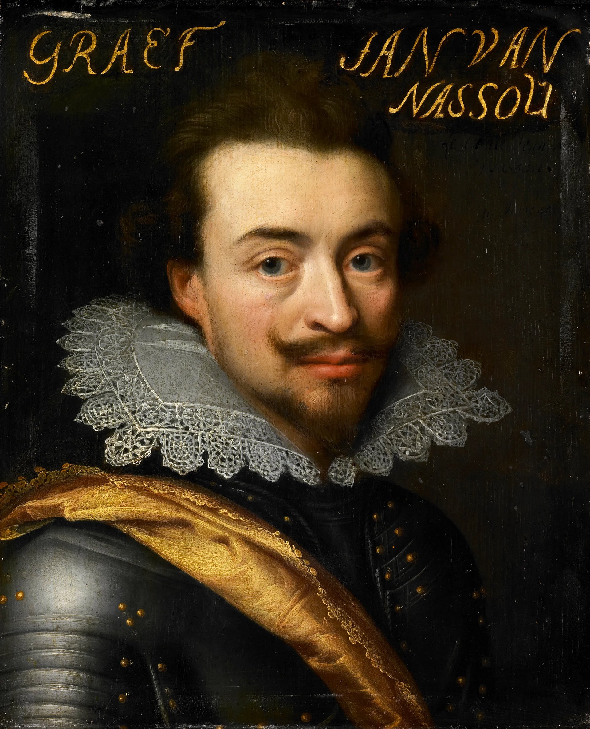 Portrait de Jan le Jeune (1583-1638), comte de Nassau-Siegen - Jan van Ravesteyn