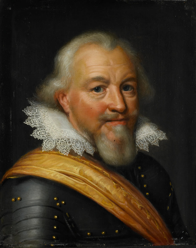 Portrait de Jan de Middelste (1561-1623), comte de Nassau-Siegen - Jan van Ravesteyn