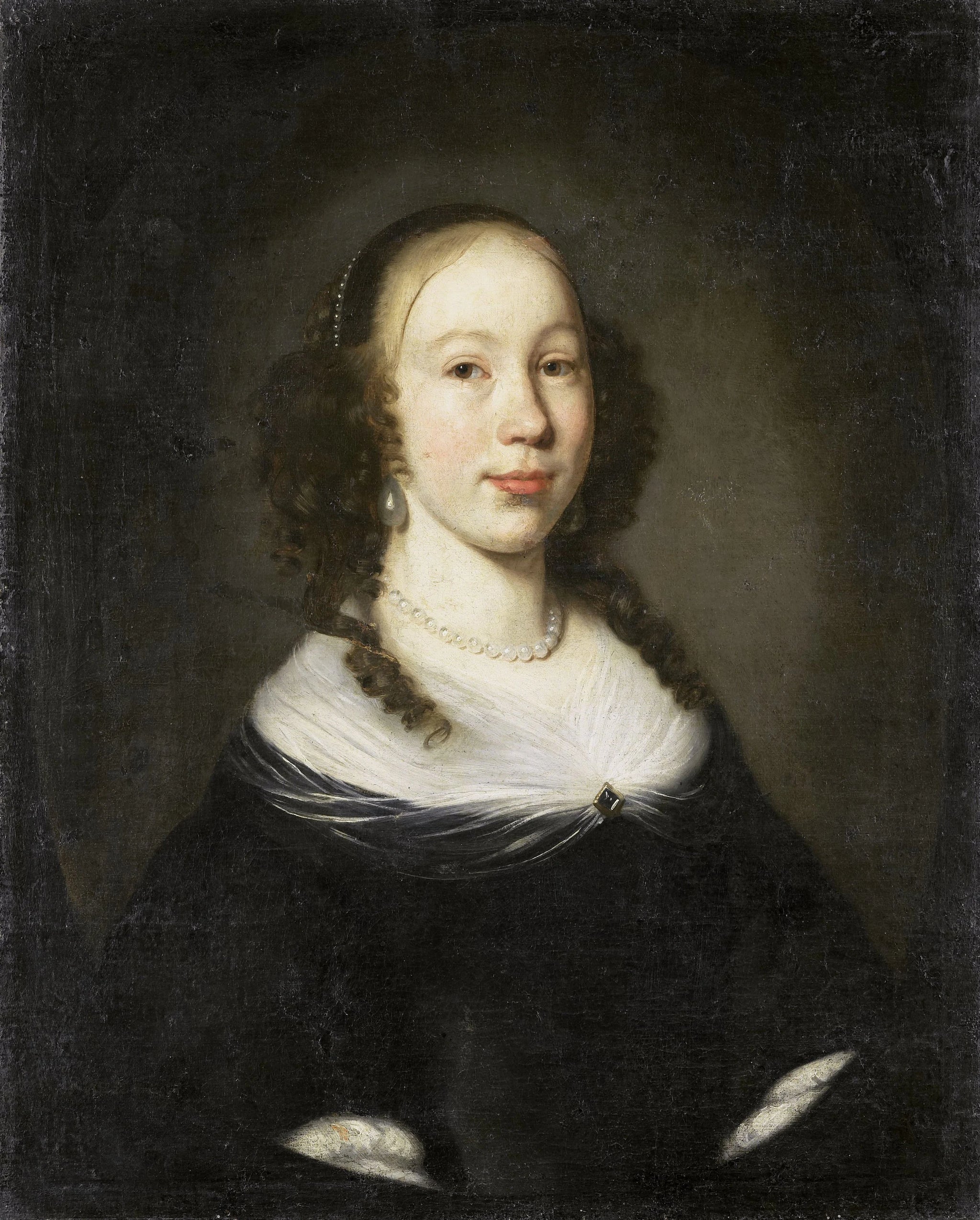 Portrait d'une jeune femme - Nicolas Maes