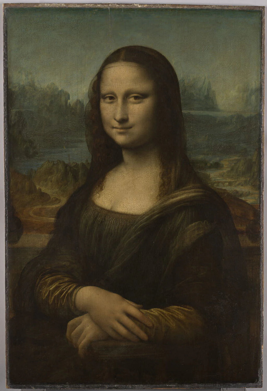 Portrait de Lisa Gherardini, épouse de Francesco del Giocondo, dit La Joconde ou Monna Lisa - Leonardo da Vinci Léonard de Vinci