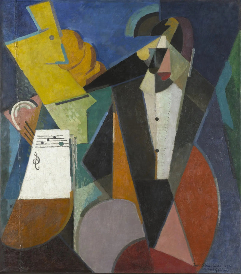 이고르 스트라빈스키 초상화 - 알버트 글레이즈

Source:
Portrait of Igor Stravinsky - Albert Gleizes