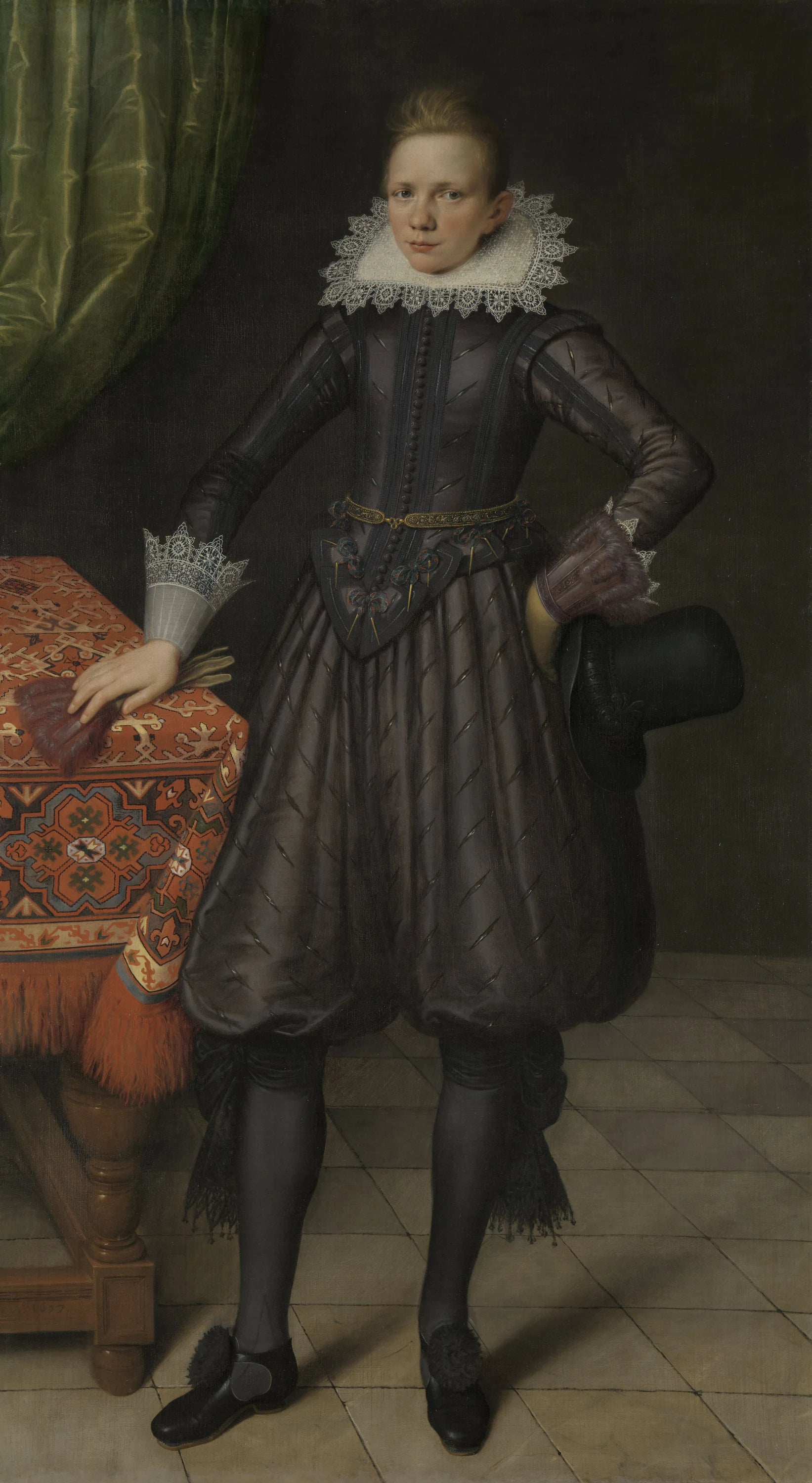Portrait de Peter Courten - Salomon Mesdach