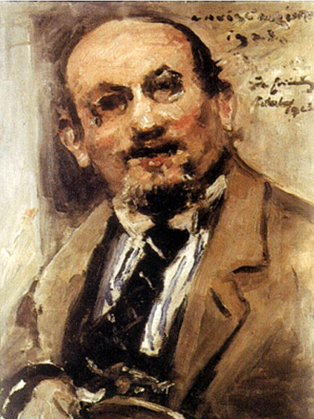Porträt Walther Silberstein - Lovis Corinth image 1 tableau peint à l’huile sur toile