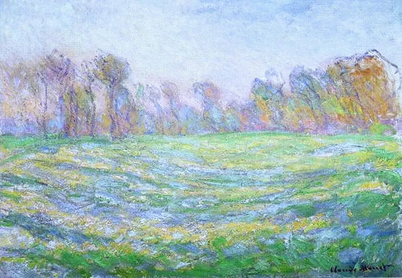 지베르니의 초원 - Claude Monet