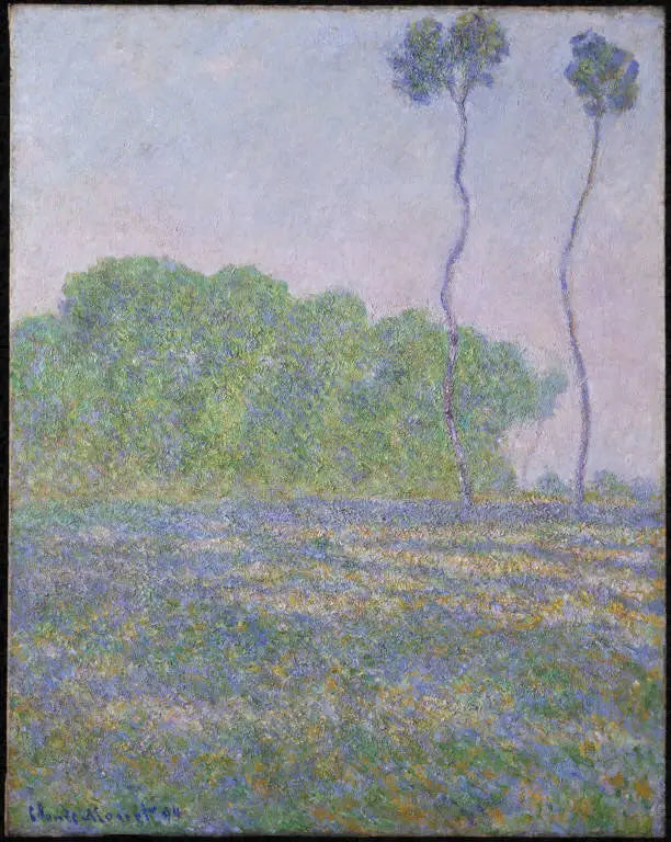 지베르니의 초원 - Claude Monet