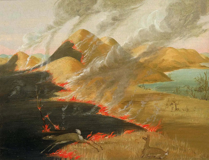 프레리 블러프스 인 푸 - 조지 캐틀린

Source:
Prairie Bluffs en feu - George Catlin