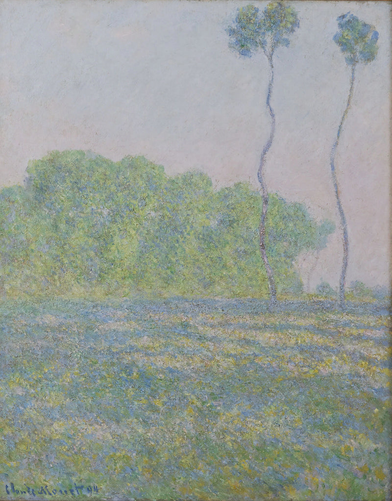 지베르니의 초원 - Claude Monet