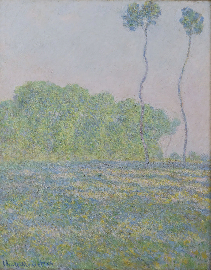 지베르니의 초원 - Claude Monet