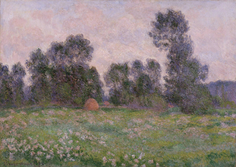 지베르니의 초원 - Claude Monet
