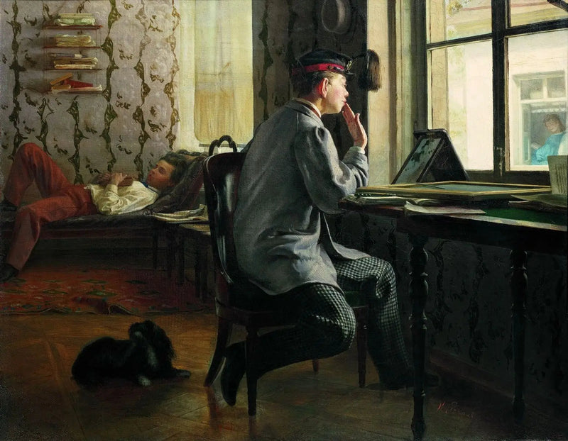 시험 준비 - 일리아 레핀

Source:
Préparation à l'examen - Ilya Repin
