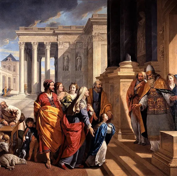 Présentation de la Vierge au Temple - Philippe de Champaigne - Alpha Reproduction