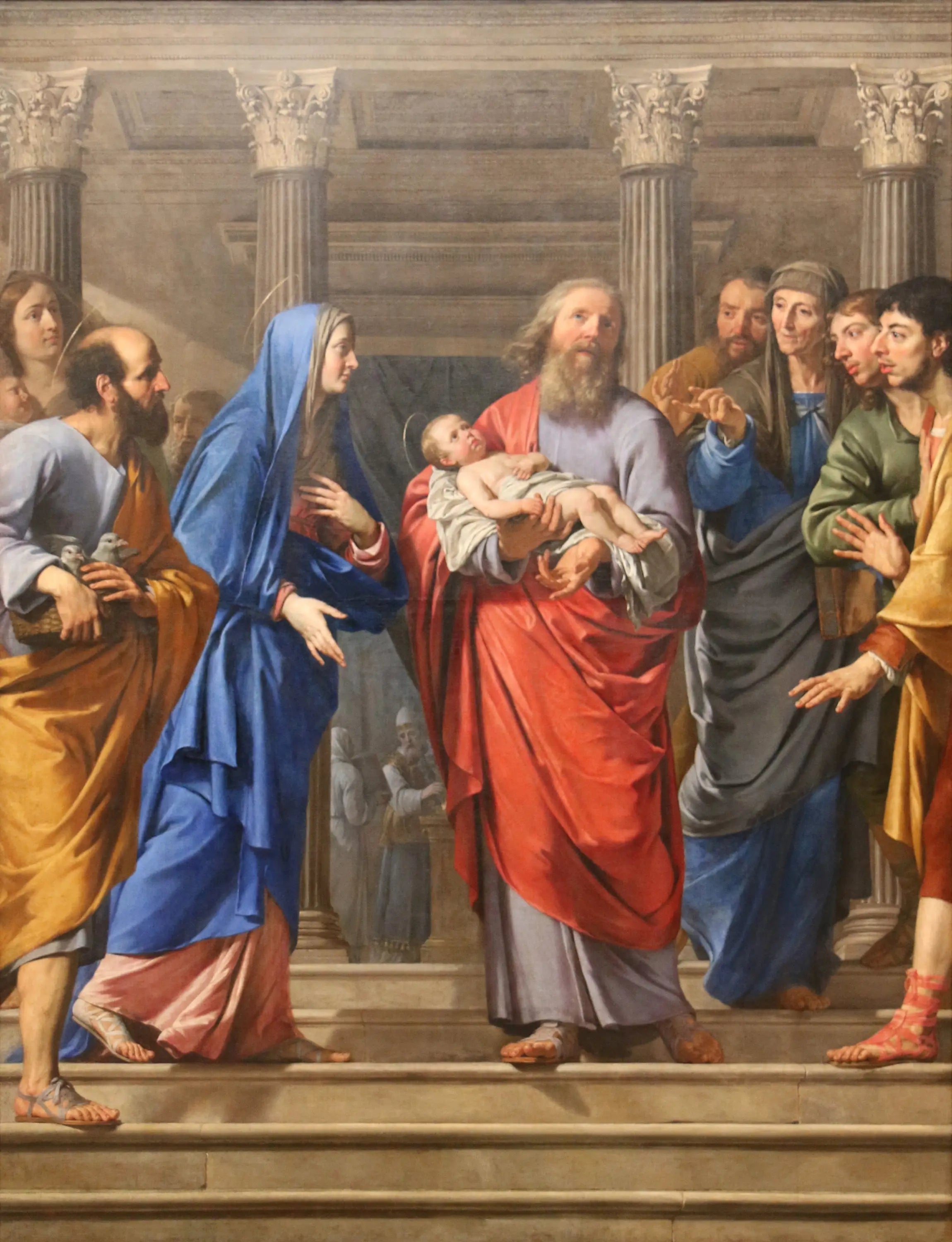 Présentation de l’enfant Jésus au Temple - Philippe de Champaigne - Alpha Reproduction