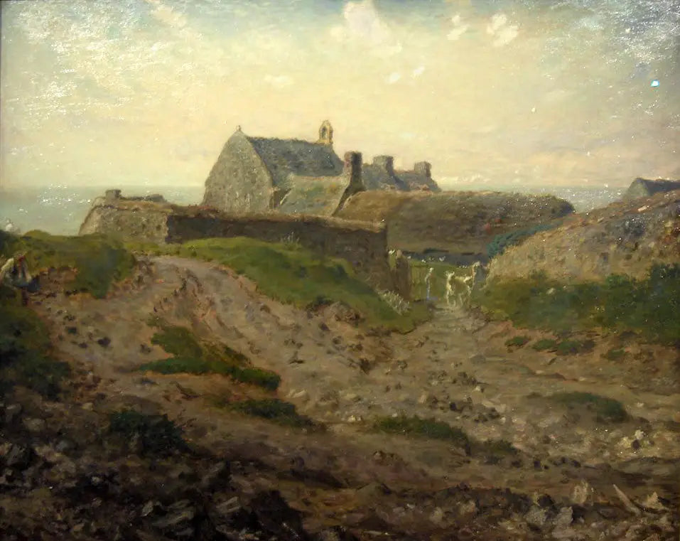 Prieuré de Vauville Normandie - Jean-François Millet - Alpha Reproduction