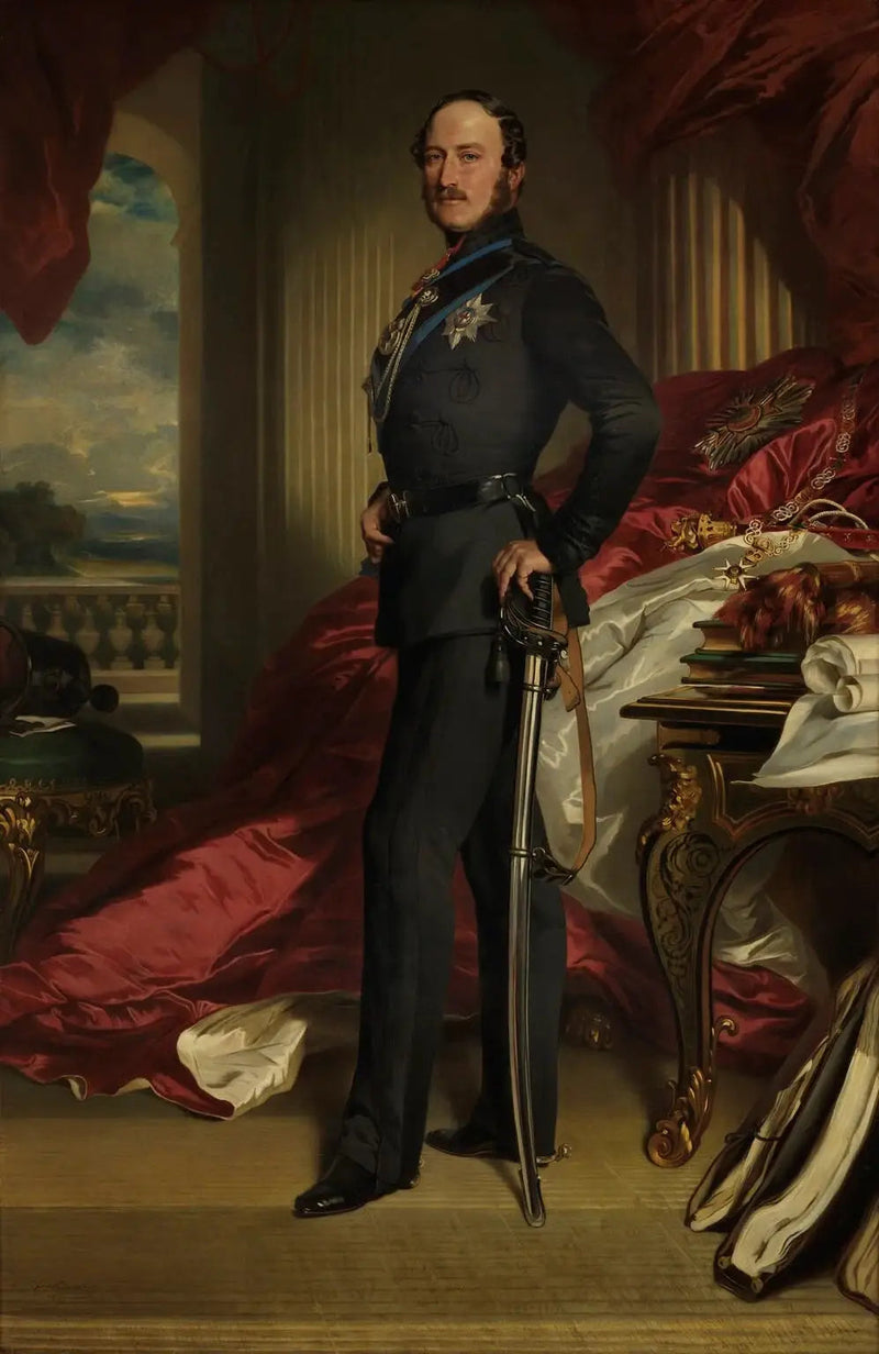 프린스 알버트 드 삭스-코부르-고타 - 프란츠 자베르 빙겔하르터

Source:
Prince Albert de Saxe-Cobourg-Gotha - Franz Xaver Winterhalter