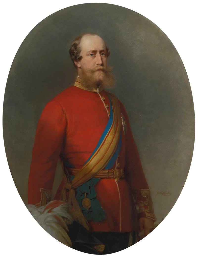 프린스 크리스티안 드 슐레지히 홀슈타인 (1831-1917) - 프란츠 자베르 윈터할터

Source:
Prince Christian de Schleswig-Holstein (1831-1917) - Franz Xaver Winterhalter