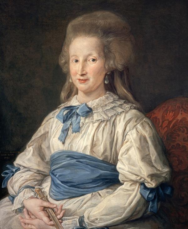 공주 세실리아 마호니 지우스티니아니 (1741 - 1789) - Pompeo Batoni