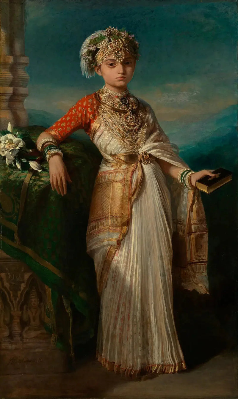 공주 구라마 (1841-1864) - 프란츠 자베르 윈터할터

Source:
Princesse Gouramma (1841-1864) - Franz Xaver Winterhalter