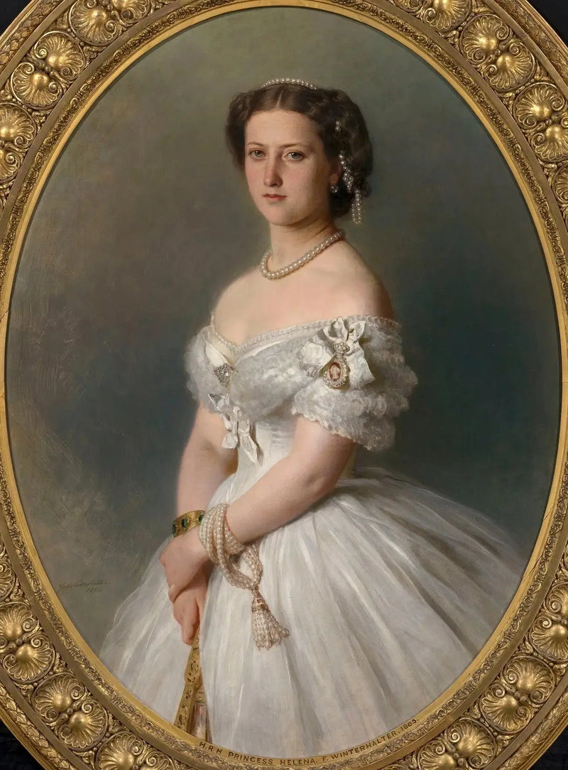 공주 헬레네 (1846-1923) - 프란츠 자베르 윈터할터

Source:
Princesse Hélène (1846-1923) - Franz Xaver Winterhalter