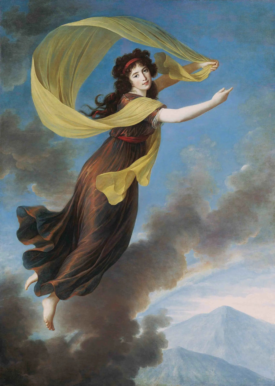 프린세스 카롤라인 폰 리히텐슈타인 (1768-1831), 본명 만데르셰트-블랑켄하임 백작 부인, 이리스 역할 - 엘리자베트 비제 르 브뤼느

Source:
Princesse Karoline von Liechtenstein (1768-1831), née comtesse von Manderscheidt-Blankenheim dans le rôle d'Iris - Élisabeth Vigée Le Brun