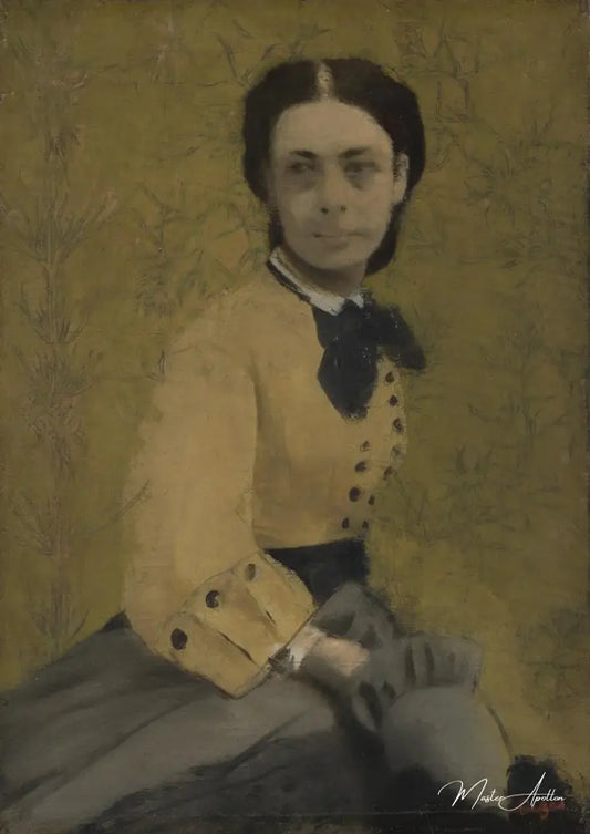 Princesse Pauline de Metternich - Edgar Degas - Reproductions de tableaux et peintures haut de gamme