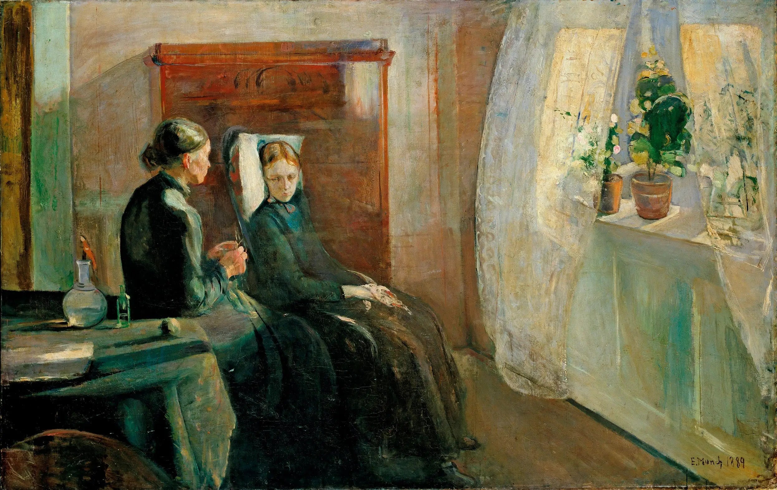 Reproduction du tableau « Printemps - Edvard Munch » par Alpha Reproduction en peinture à l’huile