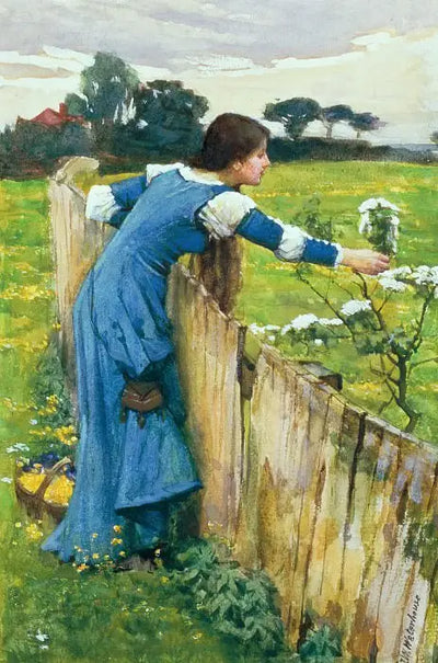 Reproduction du tableau « Printemps - John William Waterhouse » par Alpha Reproduction en peinture à l’huile