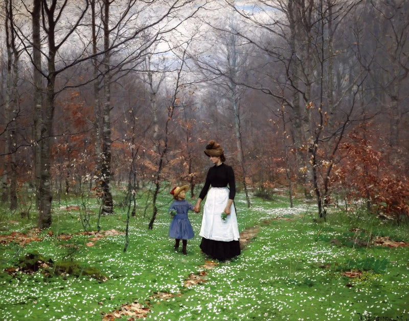 프랑스어; 최초의 양귀비꽃 - H. A. Brendekilde

Source:
Printemps; les premières anémones - H. A. Brendekilde