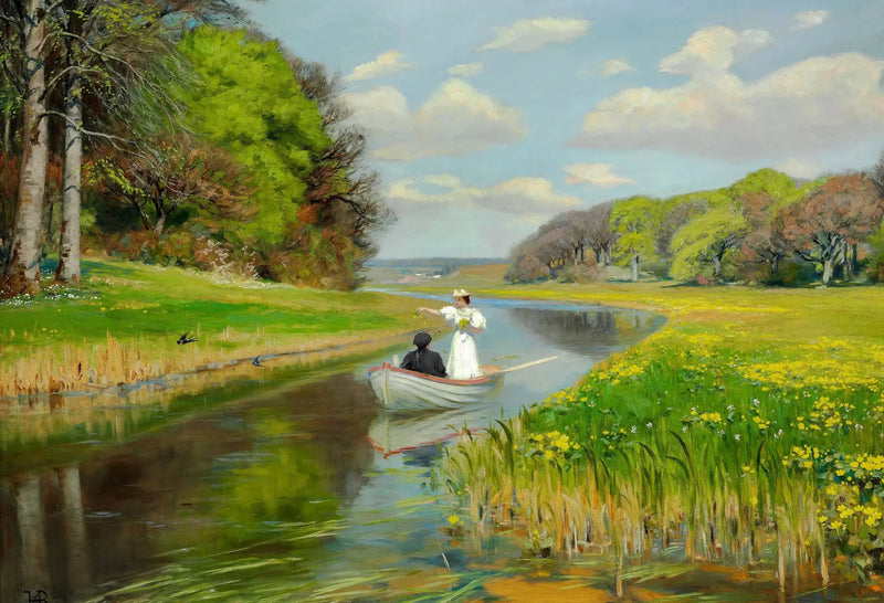 봄. 오덴세의 작은 배에 탄 젊은 커플 - H. A. Brendekilde

Source:
Printemps. Un jeune couple dans une barque à Odense - H. A. Brendekilde