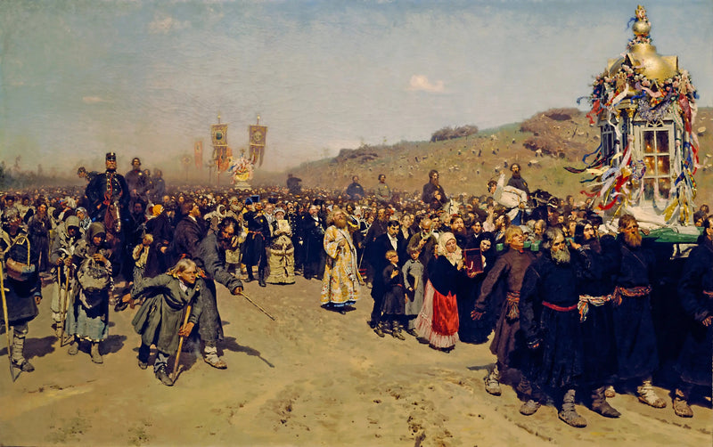 쿠르스크 지방의 종교 행렬 - 일리아 레핀

Source:
Procession religieuse dans la province de Koursk - Ilya Repin