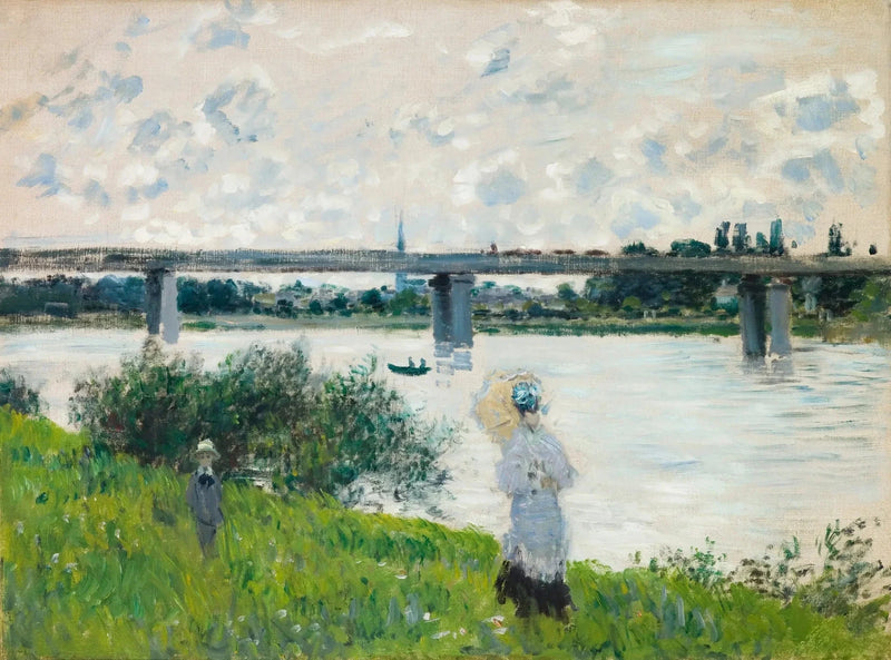 Argenteuil W321 - Claude Monet의 철교까지 걸어보세요