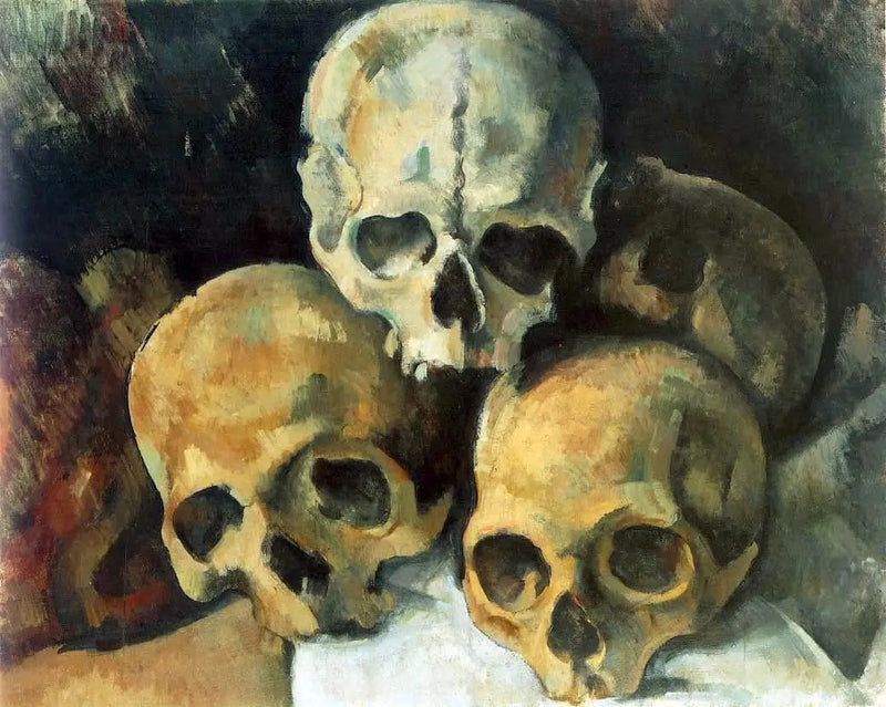 두개골 피라미드 - Paul Cézanne