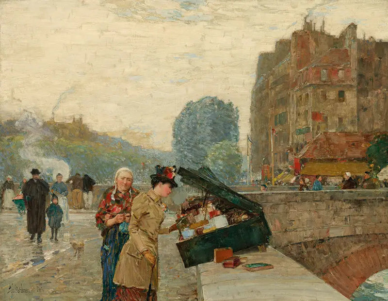 퀘이 생미셸 - 칠드 하섬

Source:
Quai Saint-Michel - Childe Hassam