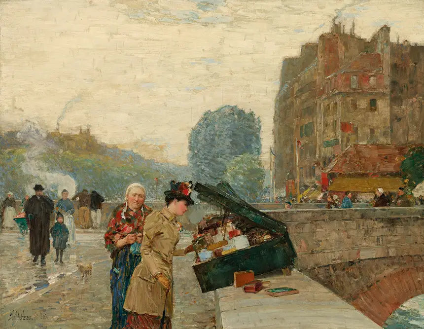 퀘이 생미셸 - 칠드 하섬

Source:
Quai Saint-Michel - Childe Hassam