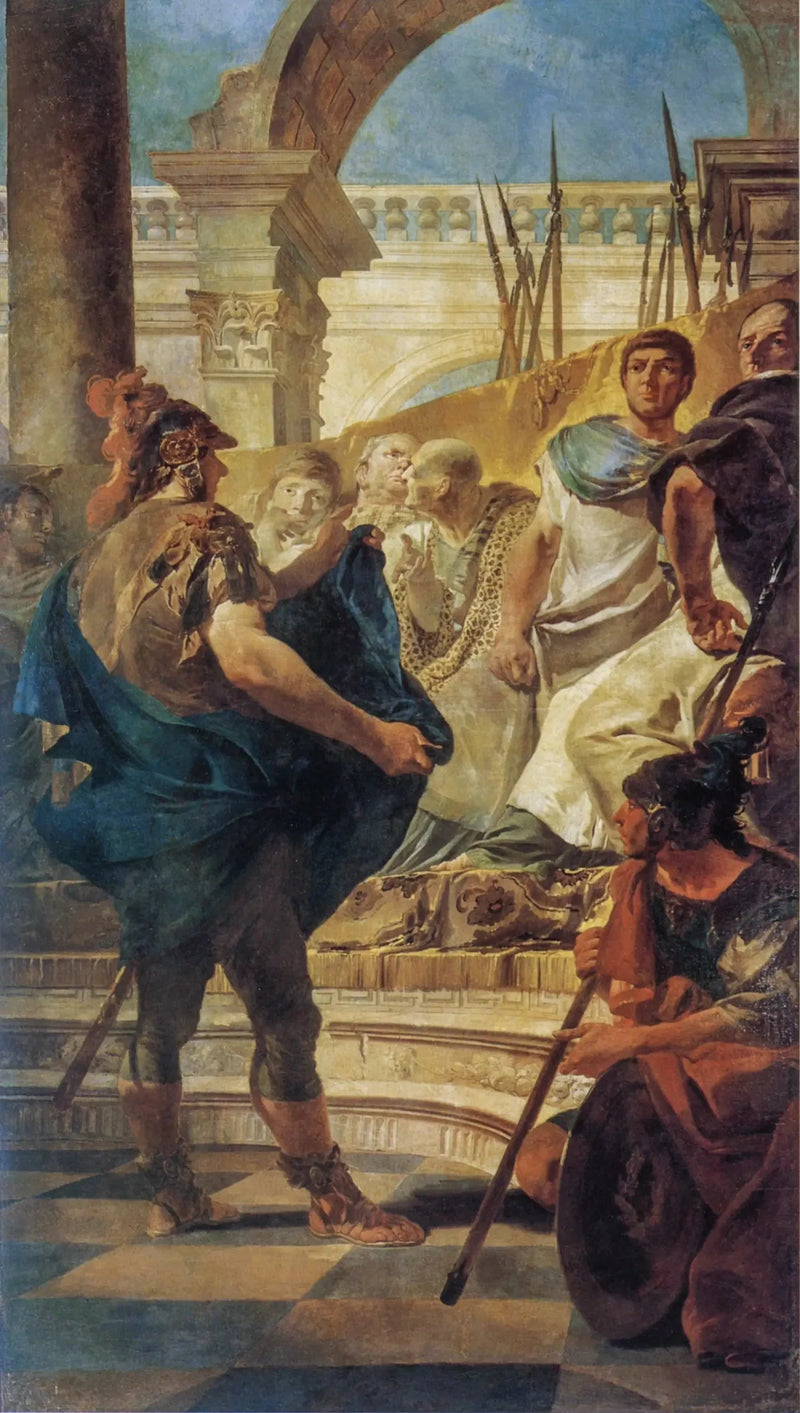 카르타고 상원 앞의 퀸투스 파비우스 맥시무스 - 조반니 바티스타 티에폴로

Source:
Quintus Fabius Maximus devant le Sénat de Carthage - Giovanni Battista Tiepolo