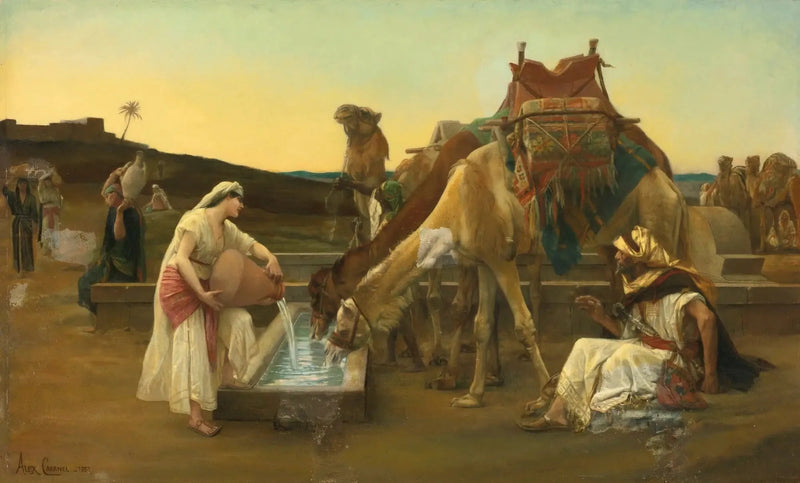 레베카와 엘리제르 - 알렉산드르 카바넬

Source:
Rébecca et Éliézer - Alexandre Cabanel