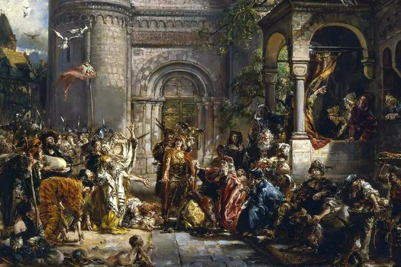 유대인들의 환영 1096년 후 기원전 - 얀 마테이코

Source:
Réception des Juifs 1096 après JC. - Jan Matejko