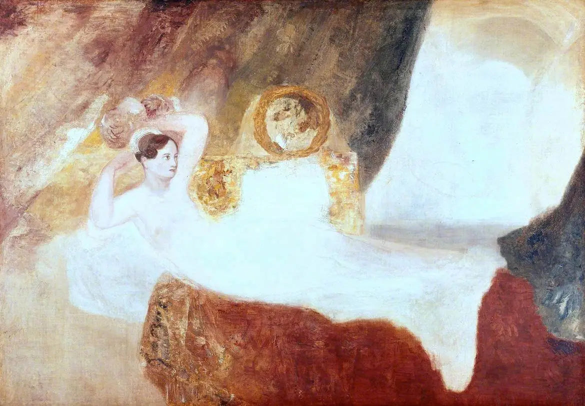 Reclining Venus - J. M. W. Turner image 1 reproduction artisanale de tableau