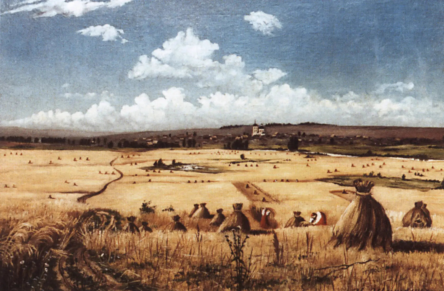 Récolte - Ivan Chichkine image 1 reproduction artisanale de tableau