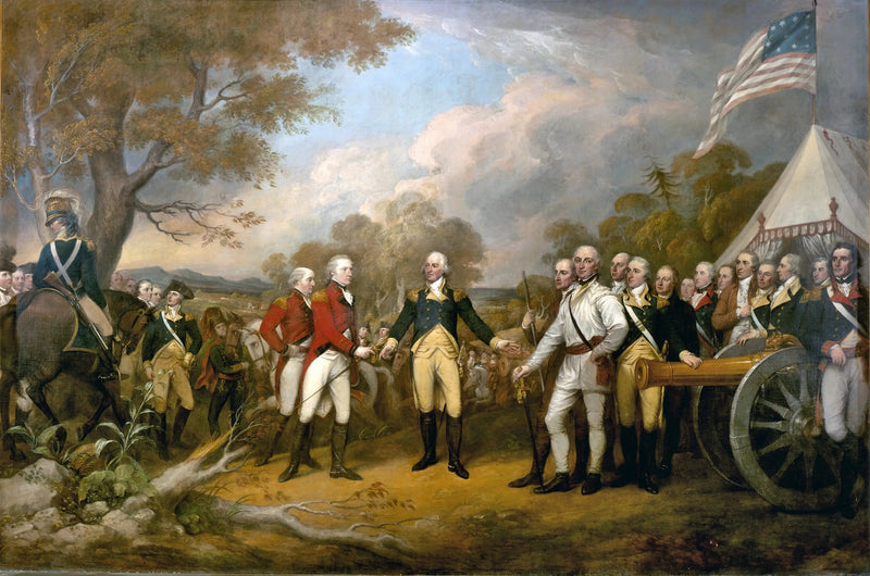 버고인 장군의 항복 - 존 트럼불

Source:
Reddition du Général Burgoyne - John Trumbull