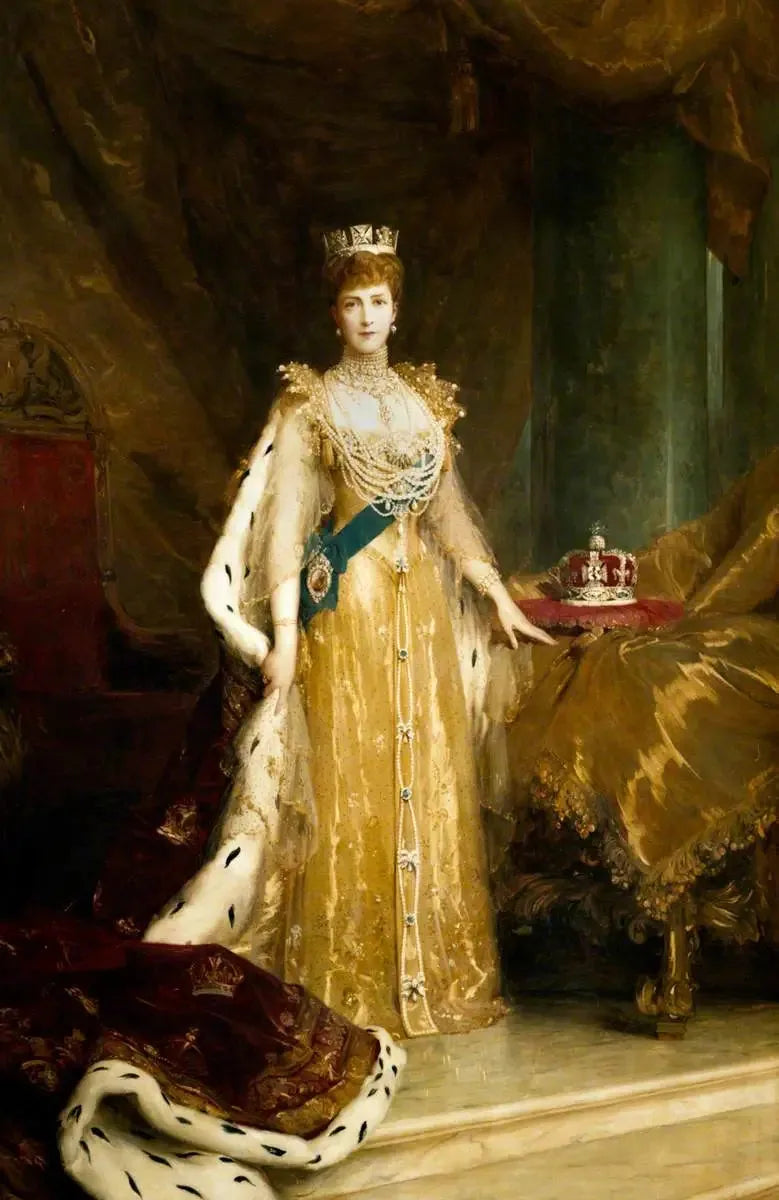 덴마크의 알렉산드라 여왕 (1844–1925) - 루크 필즈

Source:
Reine Alexandra du Danemark (1844–1925) - Luke Fildes