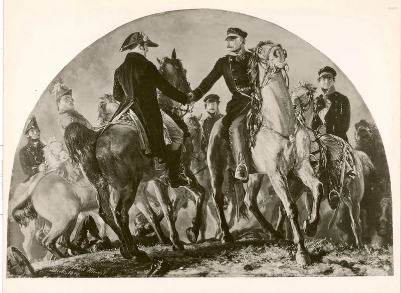 블뤼허와 웰링턴의 만남 - 아돌프 폰 멘젤

Source:
rencontre de Blücher et Wellington - Adolph von Menzel