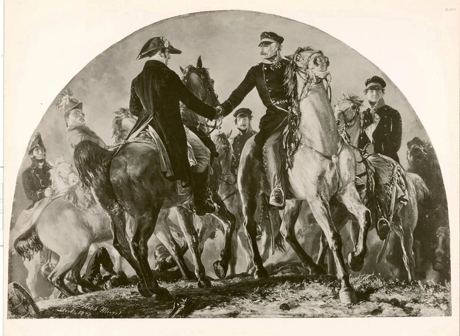 블뤼허와 웰링턴의 만남 - 아돌프 폰 멘젤

Source:
rencontre de Blücher et Wellington - Adolph von Menzel