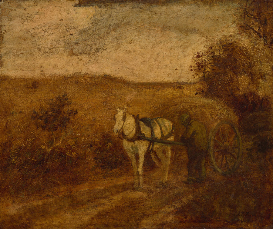 Réparer le harnais - Albert Pinkham Ryder