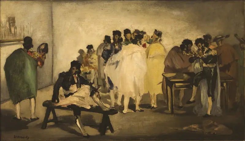 Repos - Édouard Manet image 1 reproduction de peinture à l’huile