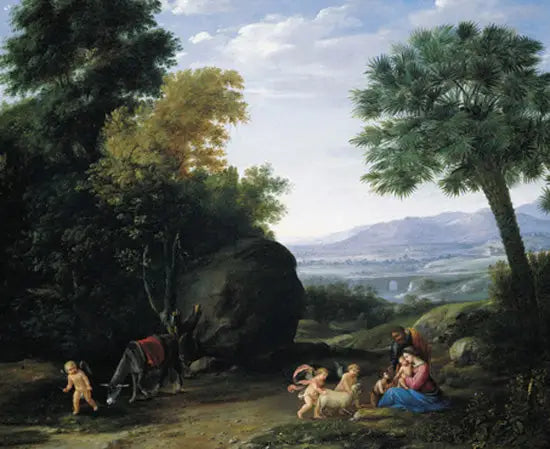 이집트 탈출 중의 피난 - 클로드 로랭

Source:
Repos pendant la fuite en Égypte - Claude Lorrain