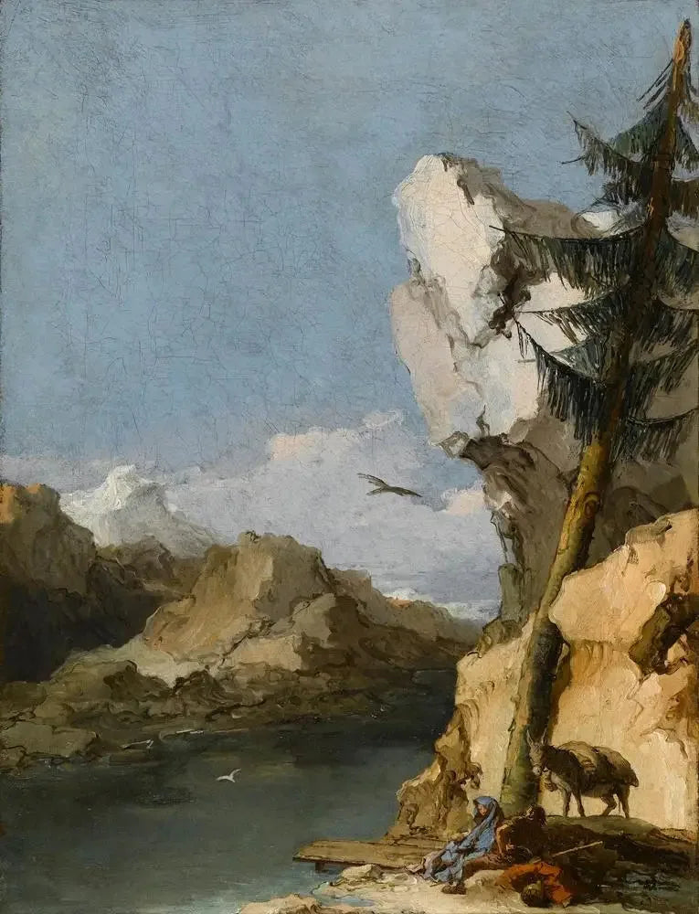 이집트로 도망가는 동안의 피난 - 조반니 바티스타 티에폴로

Source:
Repos pendant la fuite en Égypte - Giovanni Battista Tiepolo