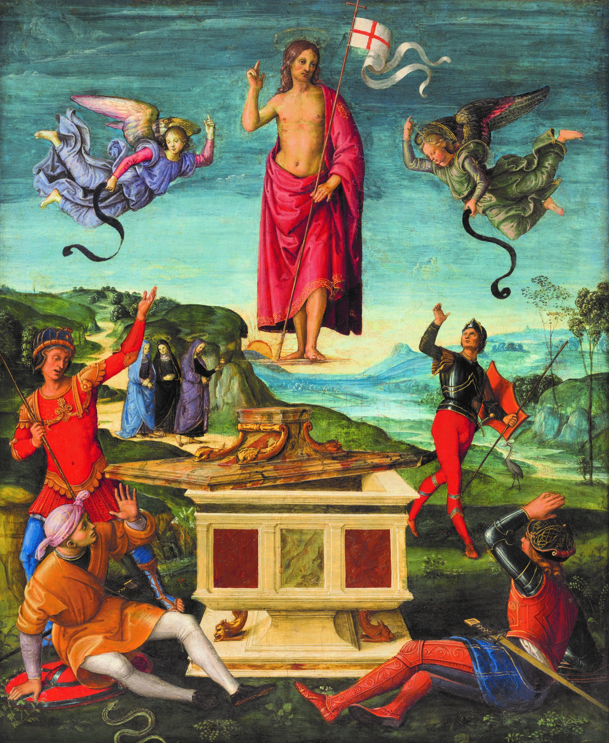 그리스도의 부활, 1499-1502 - Raphaël