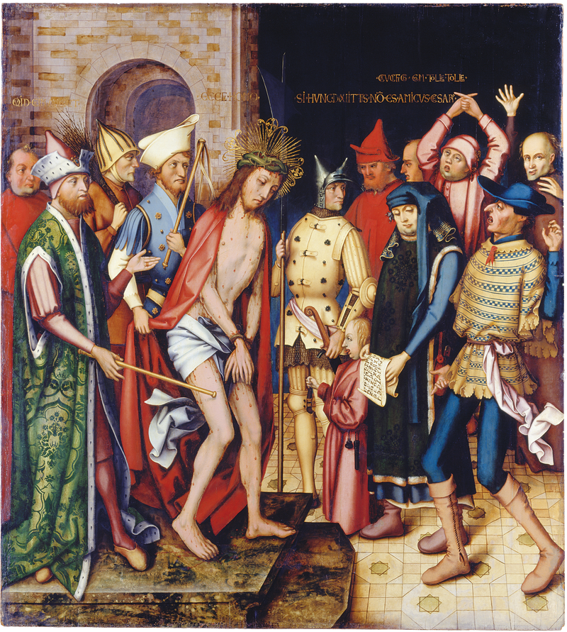 프랑크푸르트 도미니카 제단화: Ecce Homo - 한스 홀바인 더 엘더